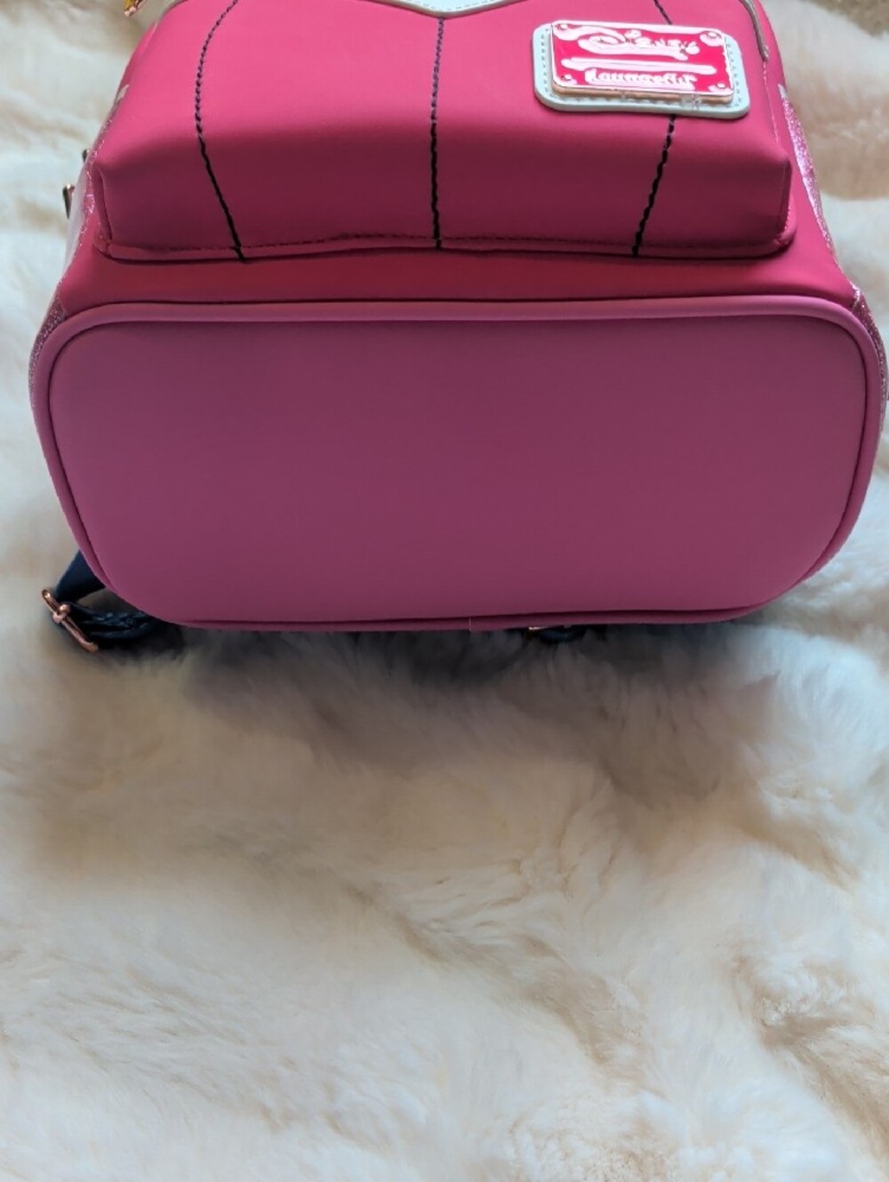Disney Pink and White Aurora Mini Backpack - Picture 7 of 7